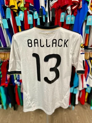 AUTÊNTICO Adidas Alemanha 2010 Michael Ballack #13 Home Jersey - Masculino (M) - Imagem 1 de 4