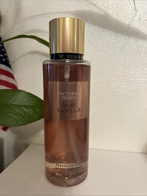 Victoria's Secret BARE VANILLA Fragrance Mist Body Spray 8.4 oz /250 ml NEW - Image 1 of 3