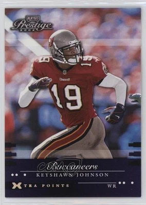 2002 Playoff Prestige Xtra Points Purple /150 Keyshawn Johnson #140 - Image 1 of 2