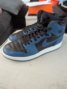 Jordan 1 High GS Dark Marina Blue Size 7Y No Box - Picture 1 of 6