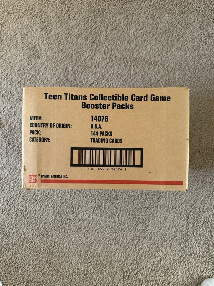 Teen Titans Go Serie 1 Caja Blister Sellada de Fábrica Estuche 144 Paquetes de refuerzo RARO Foto 1 de 4