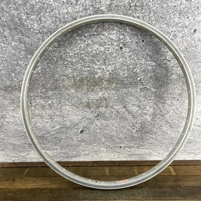 Vintage Araya 7x 26 x 1.75 Aro de Bicicleta MTB 36H Liga Prata Schrader Fabricado no Japão - Imagem 1 de 4