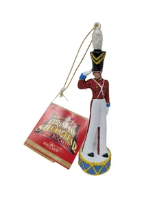 2010 Kurt Adler Radio City The Rockettes Toy Solider Christmas Ornament Glittery - Picture 1 of 5