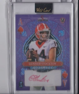GUNNER STOCKTON '24 WILDCARD 5 CARD DRAW ENCASED HANDSIGNIERTE ROOKIE CARD #'D 3/4 - Bild 1 von 24