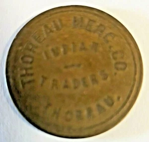 Trade Token - Navajo -Thoreau Merc - $1 - Picture 1 of 2
