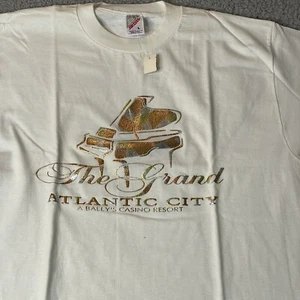 Vintage Bally's Grand Casino T-Shirt 80er 90er Deadstock Neu mit Etikett Large Atlantic City - Bild 1 von 6
