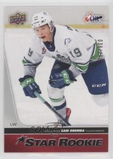 2021-22 Upper Deck CHL 2020-21 CHL Star Rookies Exclusives /100 Sam Oremba #435
