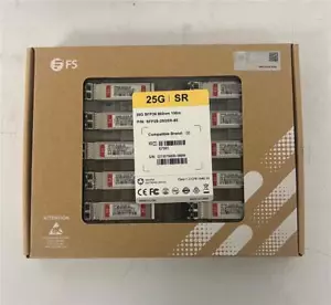 FS SFP28-25GSR-85 Lots of 10 - New Open Box - Picture 1 of 1