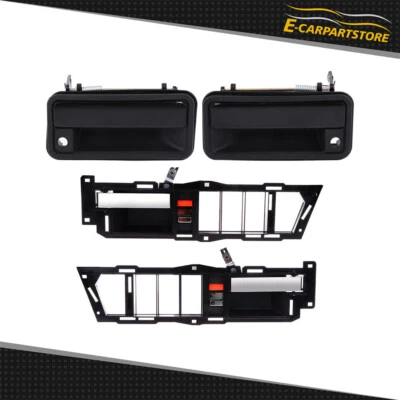For 1988-1994 Chevrolet K1500 Outside Inside Front Left Right Side Door Handles - Imagem 1 de 4
