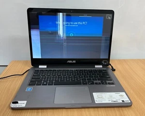 ASUS VivoBook Flip 14 Laptop Intel Pentium N5000 4GB RAM 128GB SSD FAULTY SCREEN - Picture 1 of 6