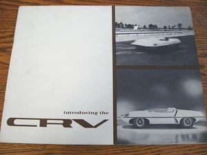 1965 Borg Warner Marbon Cycolac CRV Research Experimenal Vehicle Brochure - Picture 1 of 9
