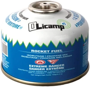 Olicamp Rocket Fuel Iso-Butane/Propane Blend All-Weather 100g (3.5 oz) Canister - Picture 1 of 2
