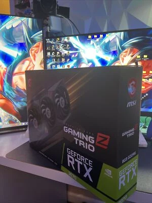 MSI GeForce RTX 3070 GAMING Z Trio LHR 8GB GDDR6 Graphics Card - Image 1 of 4