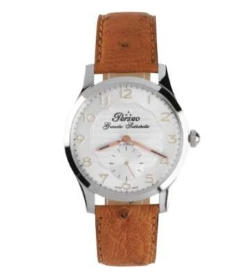 OROLOGIO MECCANICO SWISS MADE CARICA MANUALE PERSEO GRANDE SETTEBELLO 740334PAC - Immagine 1 di 4