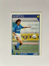 SCORE 92 CARD FOOTBALL NAPOLI DE AGOSTINI n 194 EXCELLENT