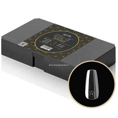 Aprés Gel-X Box Of Tips - Sculpted Medium Coffin