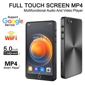 Reproductor MP3 con Bluetooth WiFi Android HiFi MP4 FM Radio Altavoz Pantalla Táctil - Imagen 1 de 26