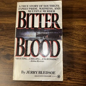 1989 Bitter Blood by Jerry Bledsoe Onyx Paperback K31 - Picture 1 of 9