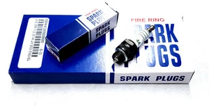 1960-68 CORVETTE AC44 SPARK PLUG SET 8 PIECE -NEW - 4 EQUAL GREEN RINGS AS ORIG - Picture 1 of 1