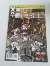 US War Machine #5 December 2001 Marvel Max Comics Austen
