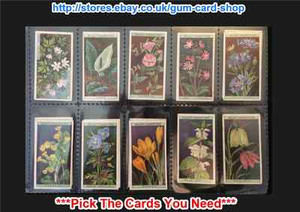 WILLS - WILD FLOWERS 1923 (G/F) ***PICK THE CARDS YOU NEED***