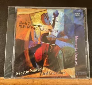 MARK ZUCKERMAN: NEW MUSIC FOR STRINGS Brand NEW CD - Picture 1 of 2