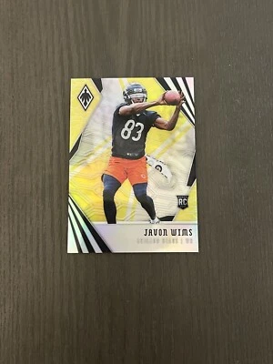 2018 Panini Phoenix Yellow Prizm Parallel #178 JAVON WIMS Rookie Card RC /75 - Image 1 of 2