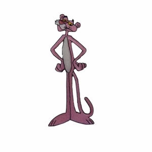 Parche bordado figura de pantera rosa - Imagen 1 de 1