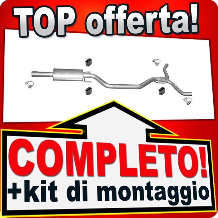 Silenziatore Intermedio per OPEL VECTRA C 2.2 / 3.2i 2 volumi / 3 volumi - Immagine 1 di 1