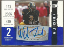 2008 SAGE HIT Autographs Football Card Pick
