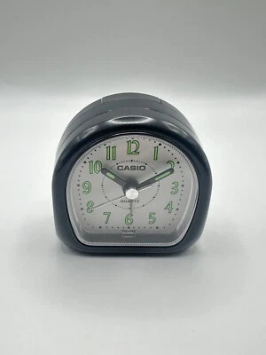Casio Mini Alarm Bedside Clock in Black TQ-148 - Image 1 of 3