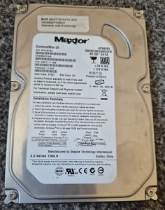 Maxtor DiamondMax 20 80GB 3.5" SATA Hard Drive 7200rpm STM380211AS 6P080E0 XBox - Picture 1 of 2