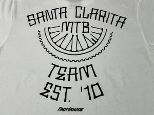 CAMISETA BLANCA FASTHOUSE Mangas Cortas Talla S - PEQUEÑA - NUEVA SIN ETIQUETAS - SCV MTB - Imagen 1 de 23
