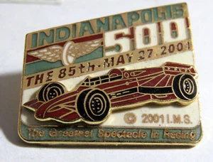 2001 Indianapolis 500 Car Mount Event Collector Lapel Pin - Picture 1 of 2