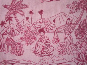 Report Collection island tribal culture Hawaiian button-front shirt size MEDIUM - Picture 1 of 5