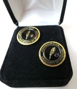 University of Missouri Jefferson Club $25,000 Ruby Donor Pins Mint in Box Pair - Picture 1 of 5
