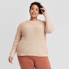 Pink Plus Size Sweaters for Women for 