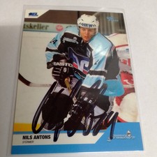 DEL Trading Card Hamburg Freezers Season 2004/05 Signed Nils Antons