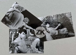 PINK NARCISSUS Gay LGBT Erotisme Narcisse James BIDGOOD 3 Photos 1971 - Imagen 1 de 2