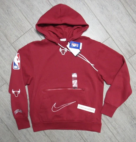NWT Nike Courtside City Edition Hoodie - Chicago Bulls - Sz M - DN9952 698 Cover