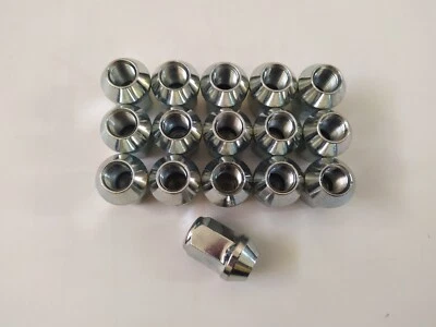 Kit N16 Dadi Ruota Cerchi in Lega FORD 12x1.5 K19 Conico 60 Bulloni Monoblocco - Immagine 1 di 3