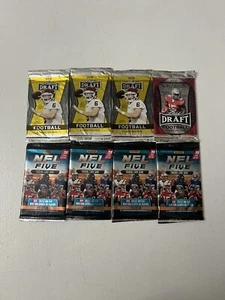 8 PACK LOT (FIVE AND LEAF) 2016, 2018, 2019 Football Factory Sealed Josh Allen?? - Picture 1 of 4