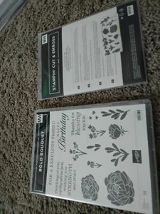 BOLD BOUQUET Stempelset (14) & BOLD BOUQUET Stanzformen (13) Stampin Up! ZURÜCKGENOMMEN! - Bild 1 von 3