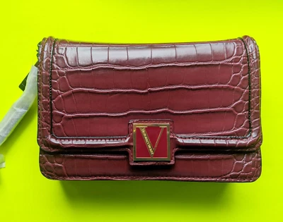 Victoria's Secret Burgundy Shoulder Crossbody Bag - Limited Edition - Image 1 of 4