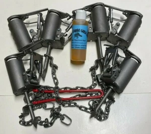 6 Bridger DP Dog Proof Waschbär Kit, 1 DP Setter & 1 Liquid Gold Bait Neu SALE - Bild 1 von 1