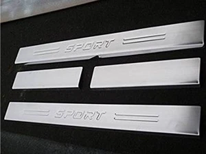 HYUNDAI SANTA FE 2012 - 2017 STAINLESS DOOR SILL PLATES (SPORT LOGO) 1412300369 - Picture 1 of 2