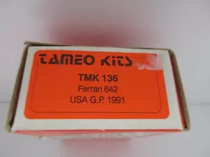 TAMEO KITS 1/43 FERRARI 642 GP USA 1991 PROST ALESI KIT TMK 136 - Imagen 1 de 12