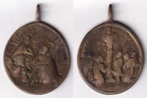 Amulet Anting Anting SAINT BERNARD Brass Medal - Picture 1 of 4
