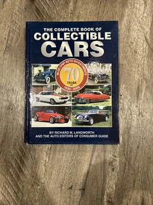 The Complete Book of Collectible Cars 70 Years of History 1930-2000 R. Langworth - Picture 1 of 9