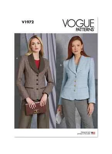 Chaqueta Vogue Misses patrón de costura V1972 - Imagen 1 de 4